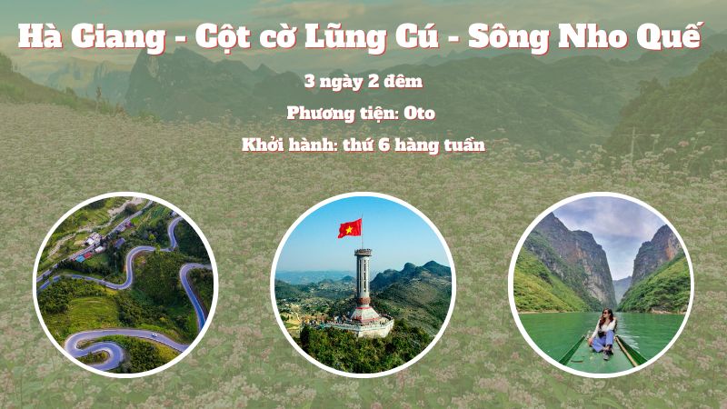 TOUR HÀ NỘI - HÀ GIANG 3N2D ( THỨ 6 HÀNG TUẦN )